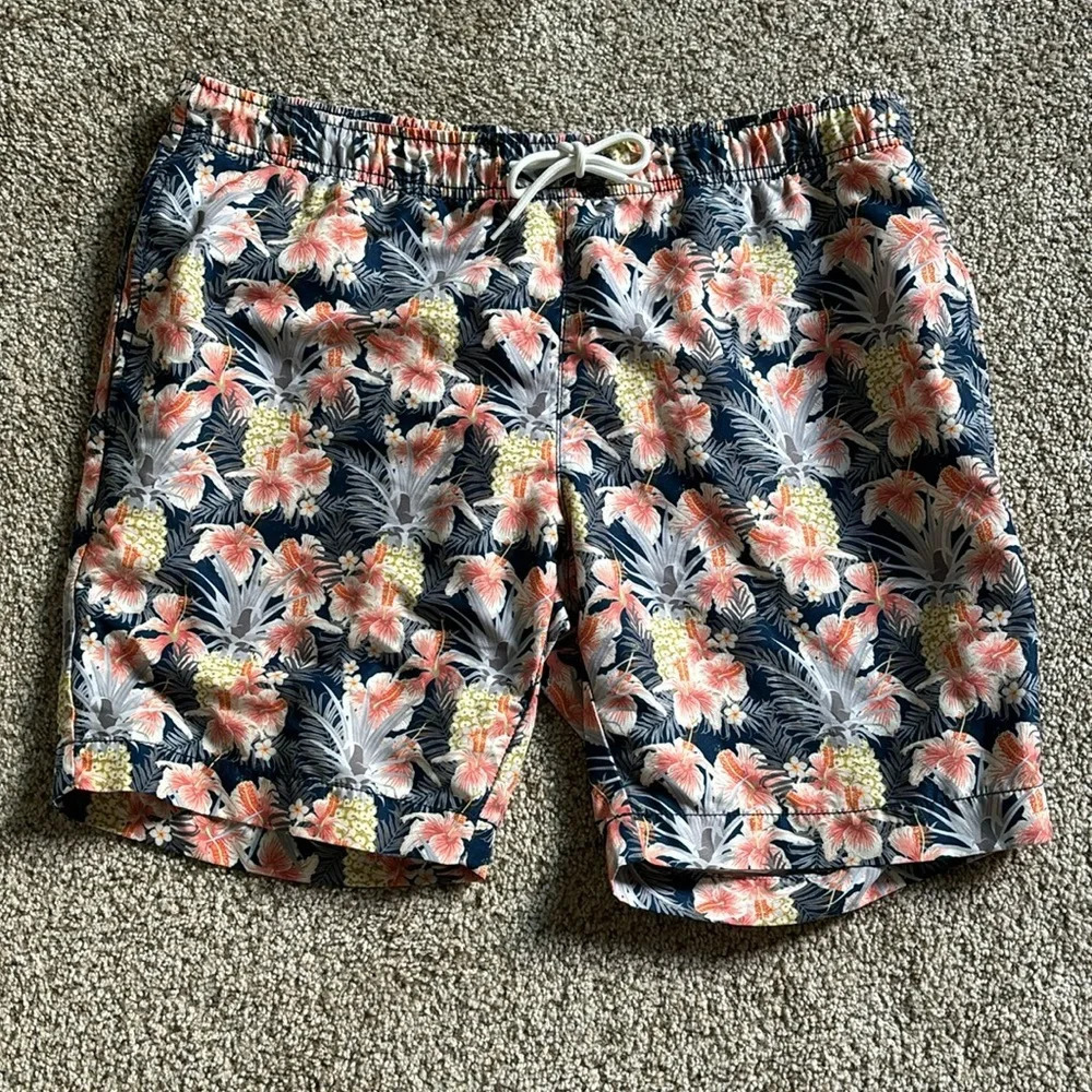 Tallia Sport Swim Shorts Size Large | Board Shorts | Tropical | Swim Shorts |